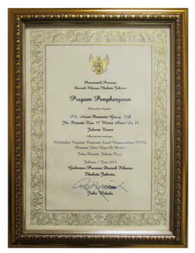 Penghargaan GubernurDKI 2013